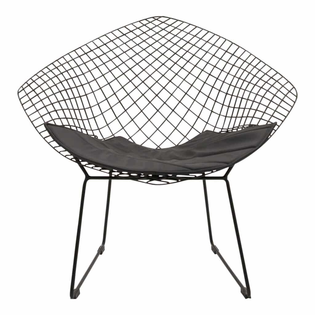Bertoia Occasional Chair Black_01 Front_1