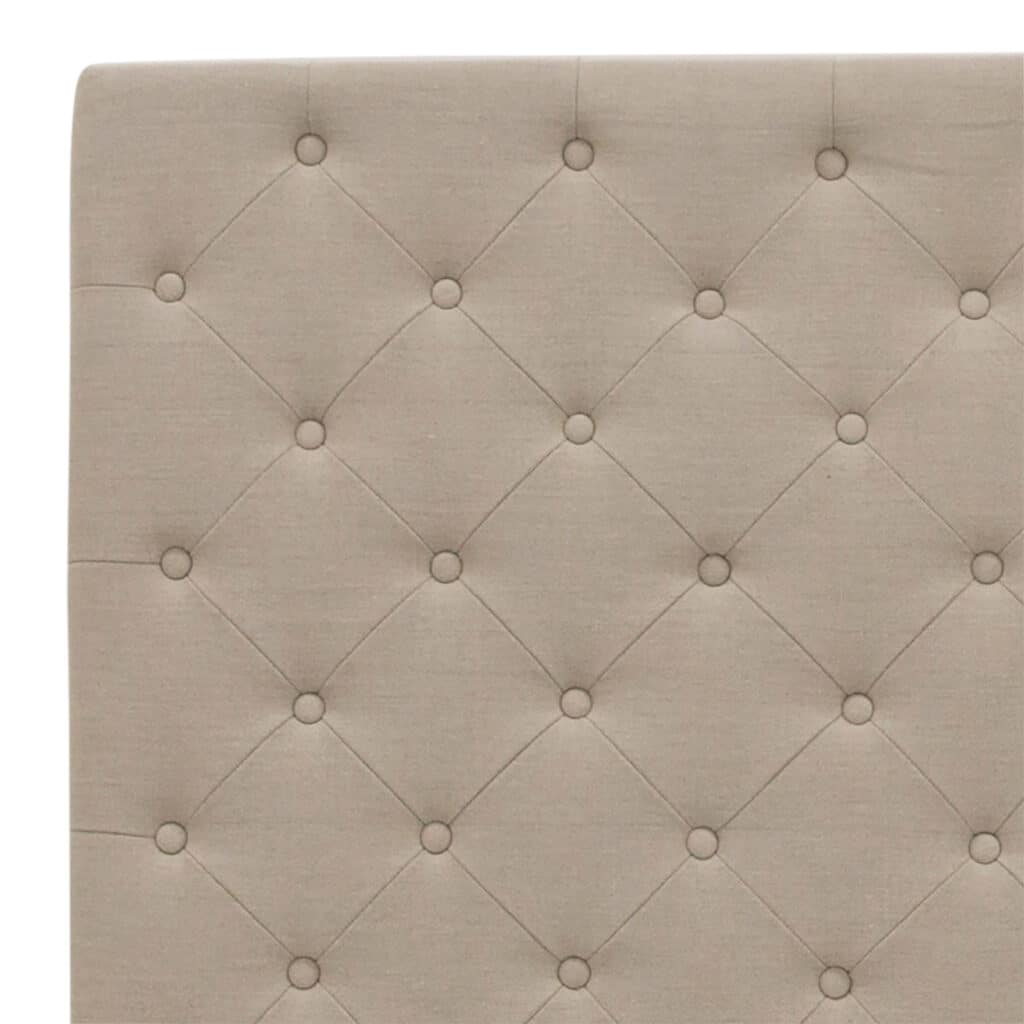 Buttoned Queen Headboard Linen_3 Detail