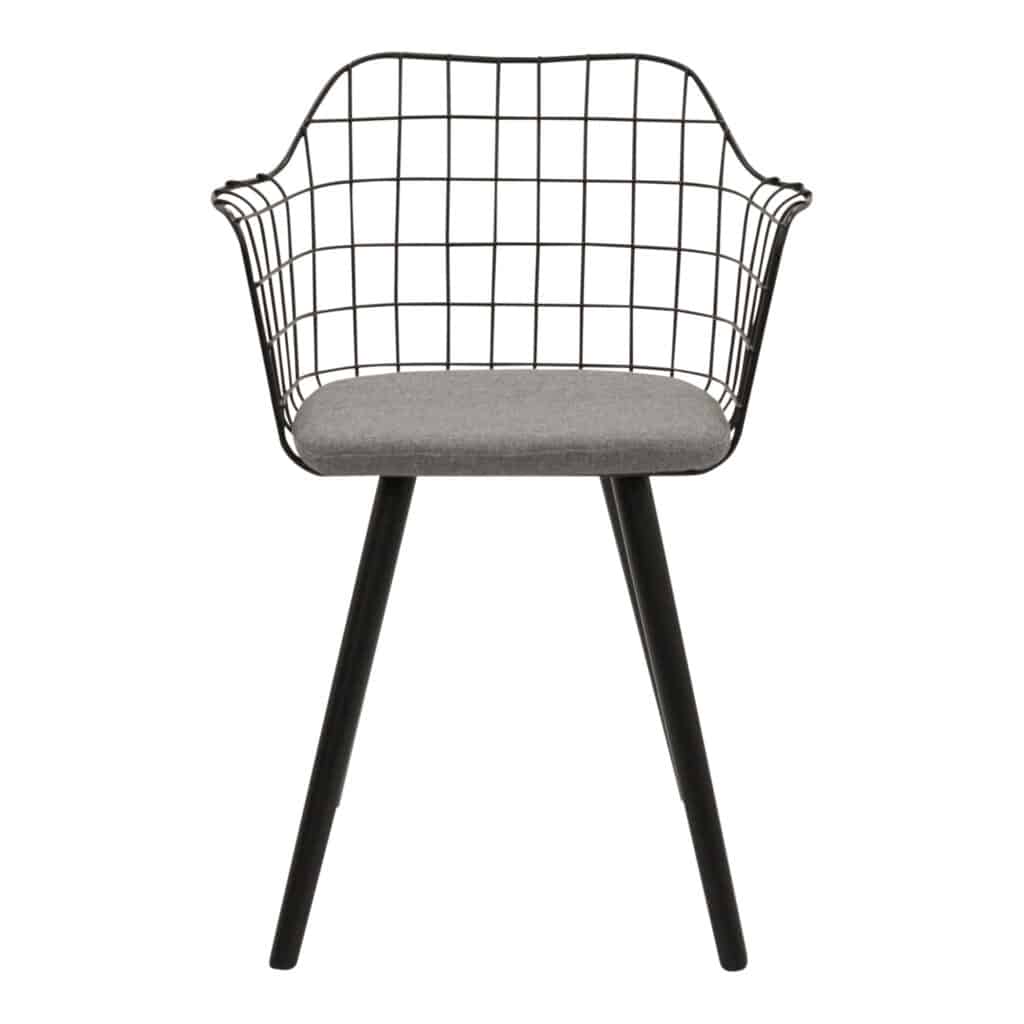 Loft Dining Chair Black_1 Front_1