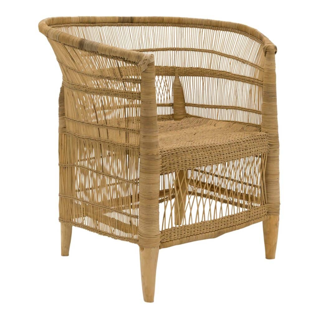 Malawi Occasional Chair Natural_3 Front Angle