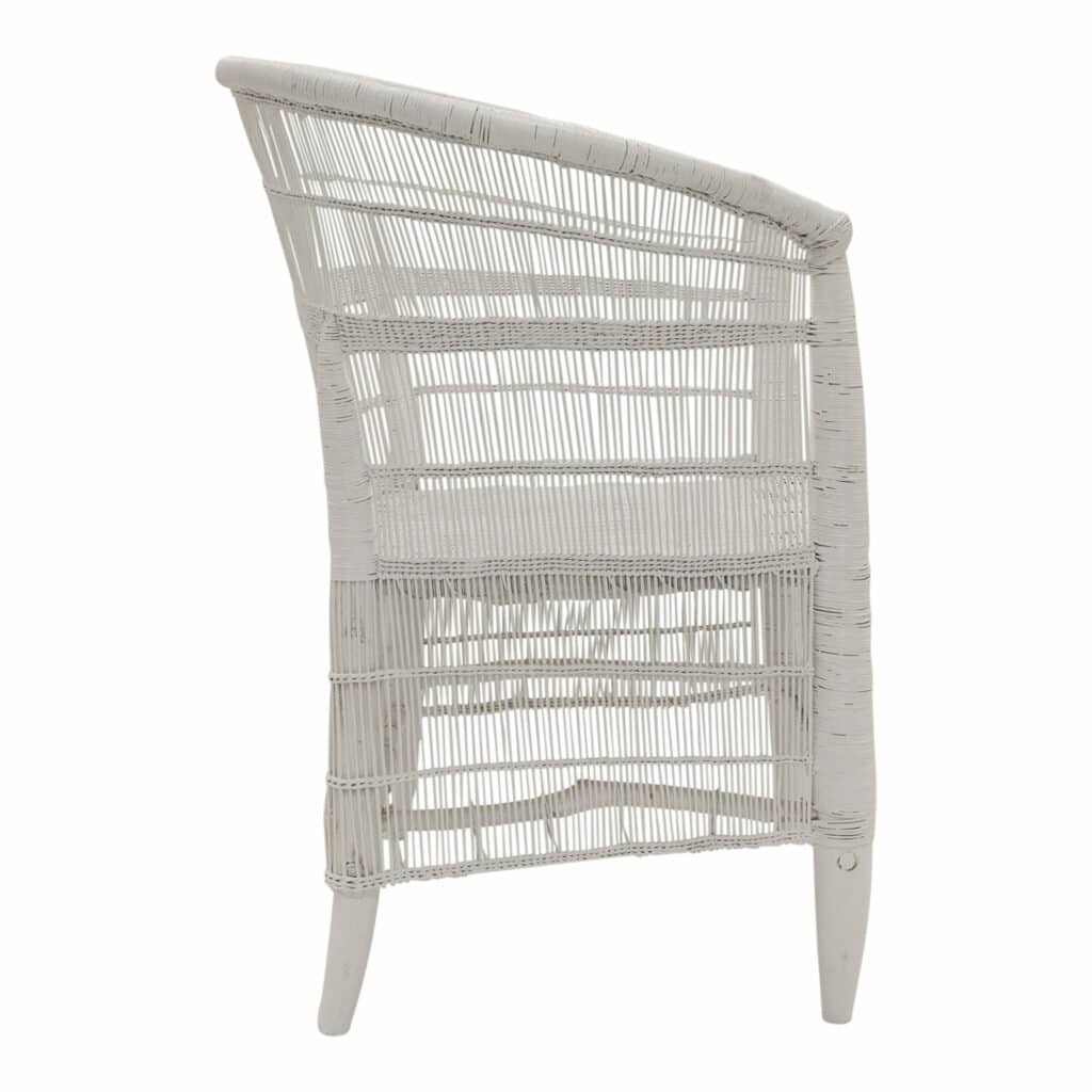Malawi Occasional Chair White_2 Side