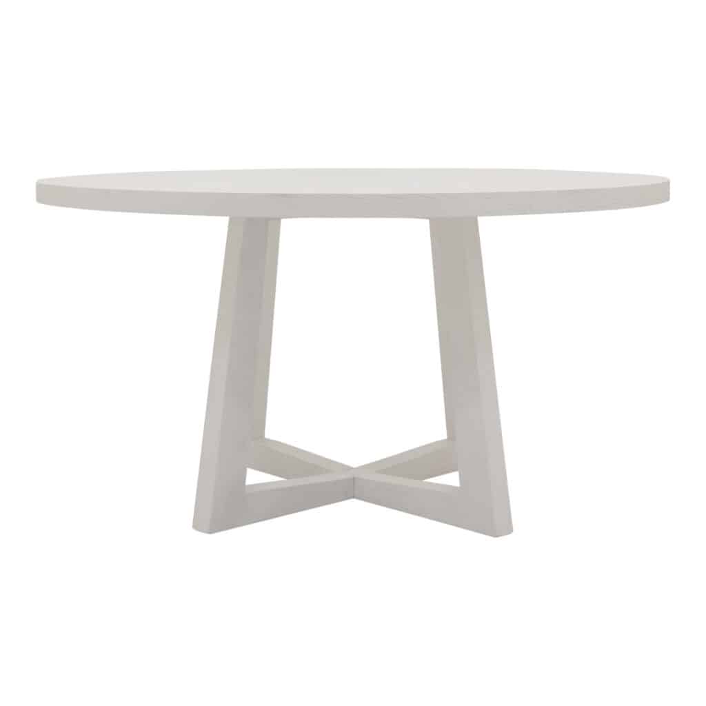 Phoenix Dining Table_Large Round White_2 Front_1