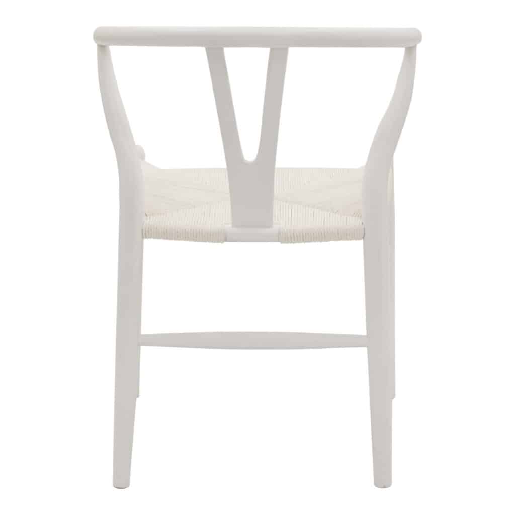 Wishbone Dining Chair White_5 Back_1