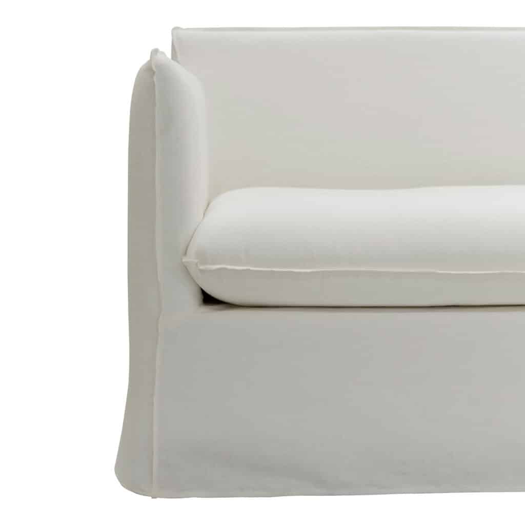 Ellery Sofa With Chaise White Left_4 Detail