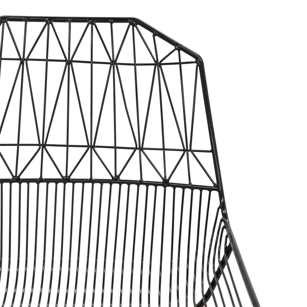 Lattice Outdoor Occasional - Armchair Black_5 Detail