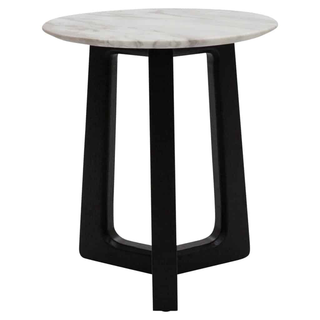 Nest Side Table_Large Black White