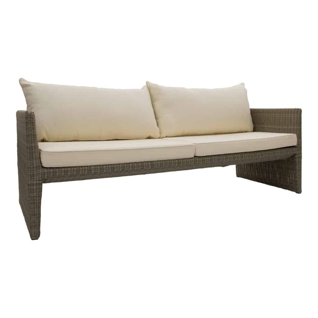 Tallow Outdoor Sofa Beige_3 Front Angle