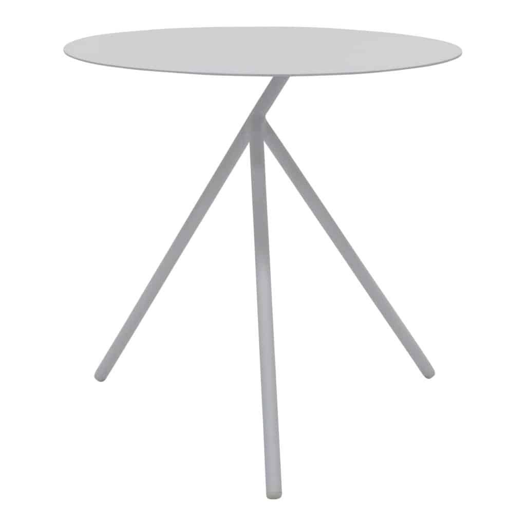 Twiggy Outdoor Side Table White_1 Front
