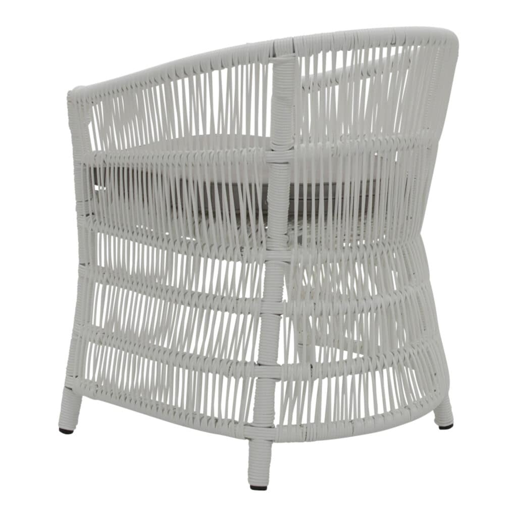 Weave Outdoor Occasional-Armchair White_4 Back Angle