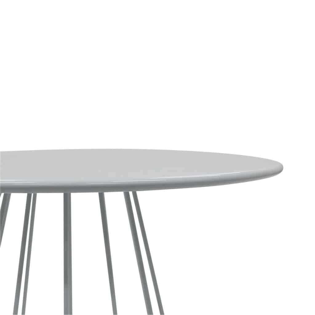 Web Outdoor Dining Table White - Small-Detail