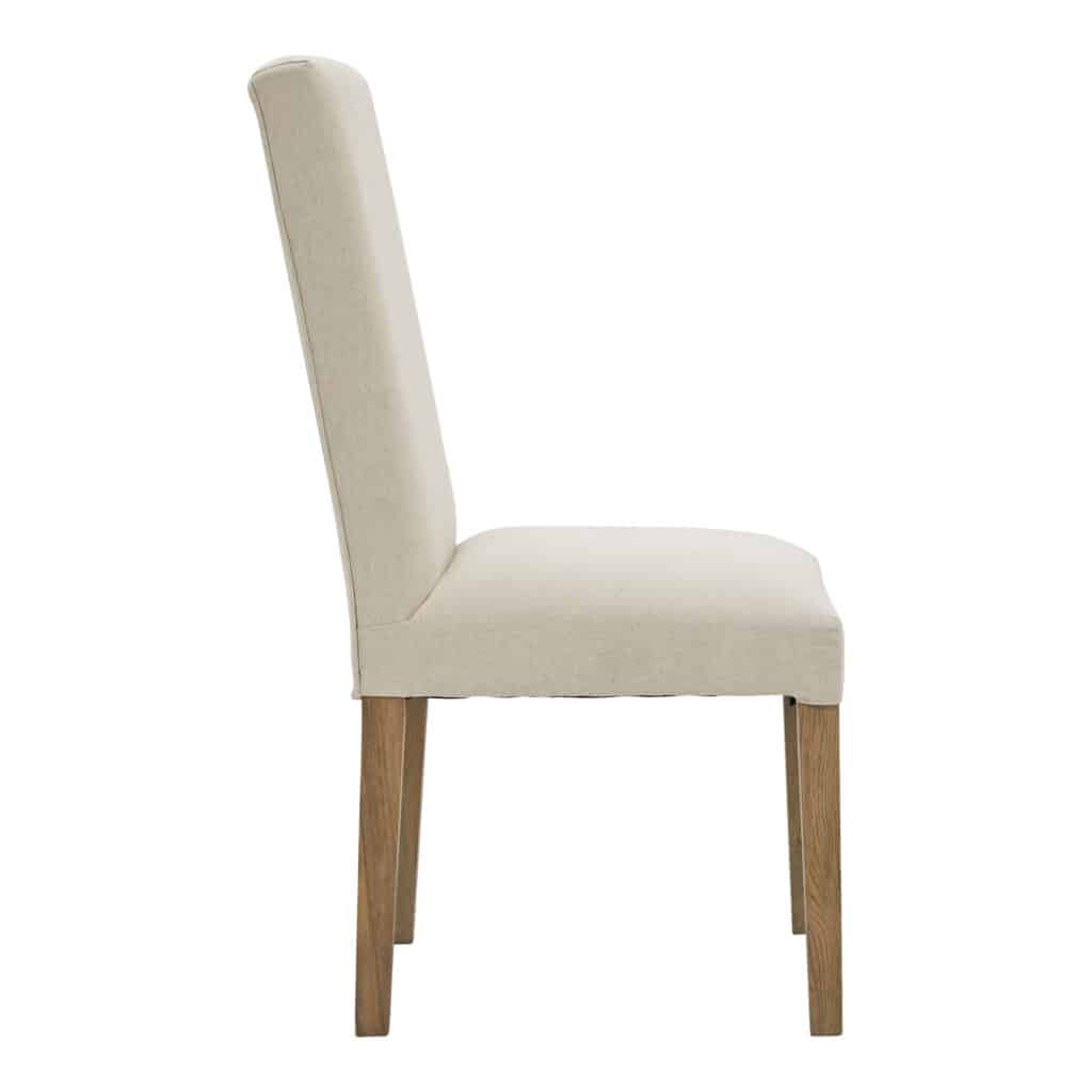 LaraDiningChair_LinenElm 2