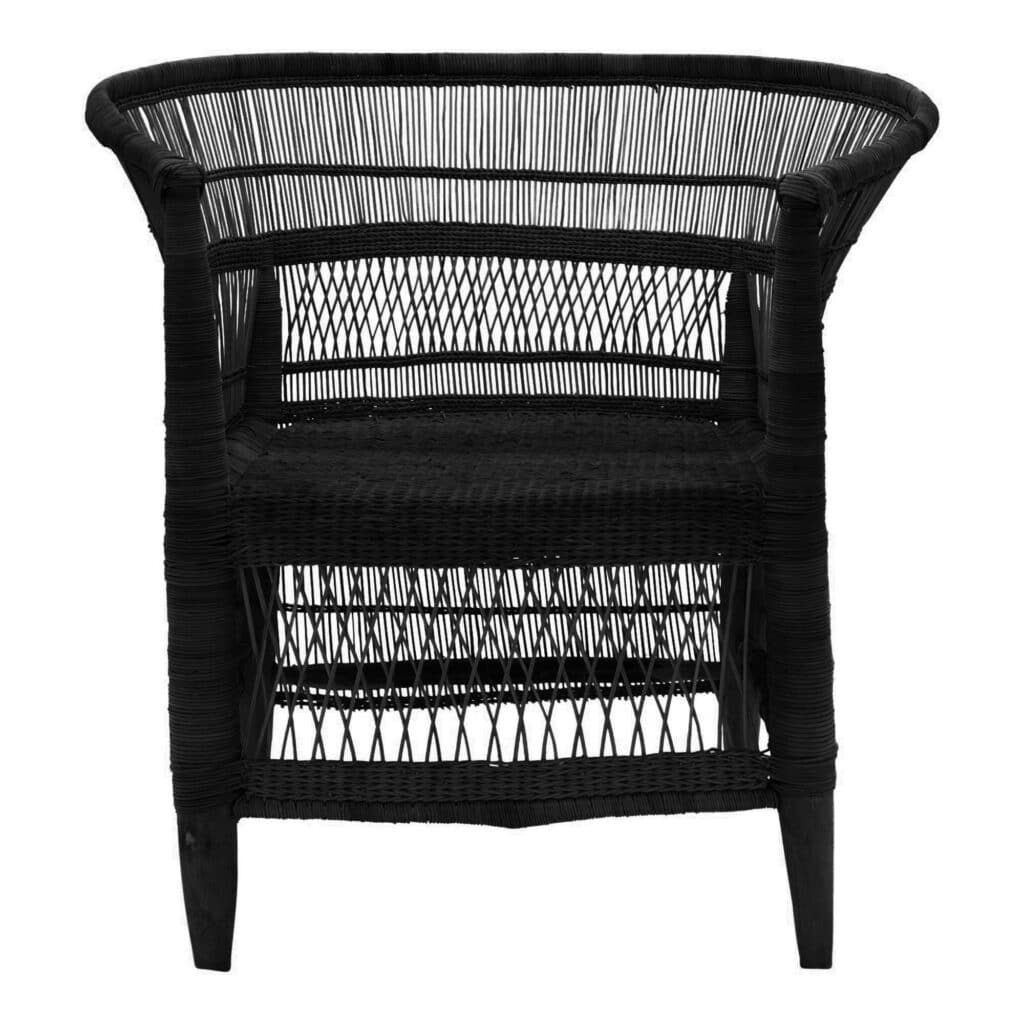 Malawi Occasional Chair Black_1 Front